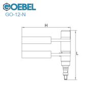 Goebel Blindklinkmoer en boutttang go-12-n m5-m12 - thumbnail