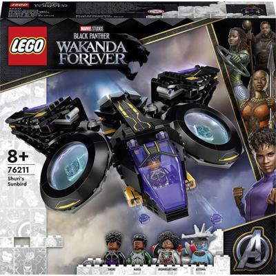 LEGO marvel - shuri's sunbird constructiespeelgoed (76211)