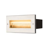 SLV Inbouw wandlampBrick 850 lumen metaalgrijs - 233660 - thumbnail