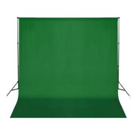 Achtergrond chromakey 300x300 cm katoen groen - thumbnail