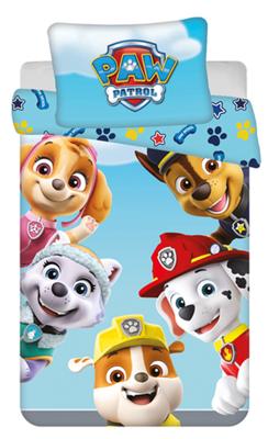 Paw Patrol peuterdekbedovertrek Team lichtblauw - 100 x 135 cm Paw Patrol peuterdekbedovertrek Team lichtblauw - 100 x 135 cm
