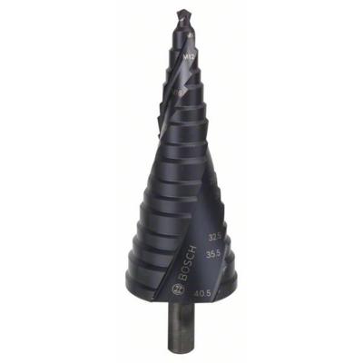 Bosch Accessories 2608588071 2608588071 HSS Getrapte boor Gezamenlijke lengte 125.5 mm TiAIN 3 vlakken schacht 1 stuk(s) Bosch Accessories 2608588071 2608588071 HSS Getrapte boor Gezamenlijke lengte 125.5 mm TiAIN 3 vlakken schacht 1 stuk(s)