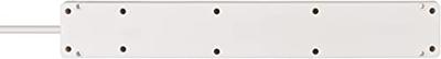 Brennenstuhl bremounta-stekkerstrip 5-voudig met 2 USB-laadbussen (connector USB met schakelaar en 3 m kabel) - 1150660325 - thumbnail