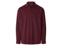 esmara Men Corduroy heren overhemd (Bordeaux, XL) - thumbnail