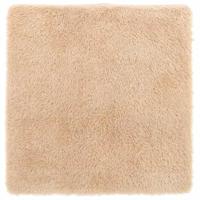 Hoogpolig vloerkleed NAVARRA 240x240 cm polyester beige - thumbnail