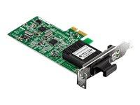 TRENDnet Platte 100Base SC glasvezel PCIe adapter, ondersteunt glasvezelverbindingen tot 2 km (1,2 miles), TE100-ECFXL