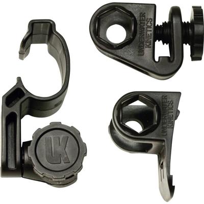 UK Underwater Kinetics 514819 Helmhouder ALLE UK 3AA/4AA Zwart