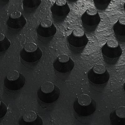 VidaXL Afvoerfolie noppen 2 st 400 g/m² 0,5x20 m hdpe - thumbnail