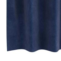 VidaXL Verduisterende gordijnen 2 pcs donkerblauw 140 x 140 cm fluweel - thumbnail