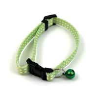 Happy Pet tabby patch halsband kat ruit groen - thumbnail