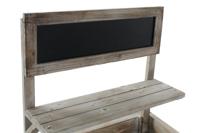 Tuinwagen DKD Home Decor 87 x 14 x 109 cm 87 x 41 x 109 cm Lichtbruin - thumbnail