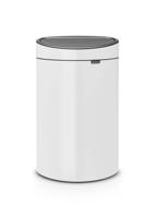 Brabantia touch bin afvalemmer 40 liter white - thumbnail