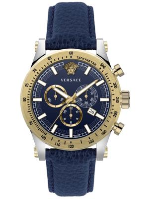 Versace VEV800219 Sporty heren horloge chronograaf 44 mm