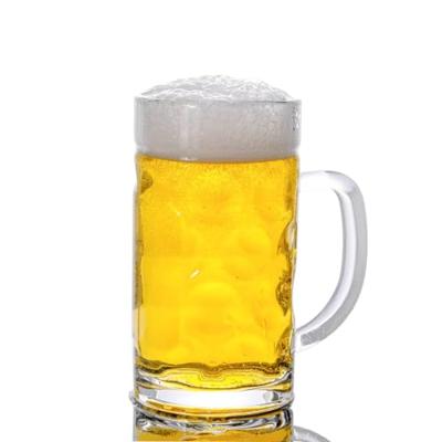VidaXL Bierpullen met handvat 6 st 500 ml glas VidaXL Bierpullen met handvat 6 st 500 ml glas