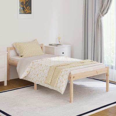 Seniorenbed massief grenenhout 90x190 cm