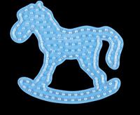 Hama strijkkralenbordje maxi hobbelpaard - thumbnail