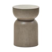 Kave Home Garbet salontafel Ø32 cm cement - thumbnail
