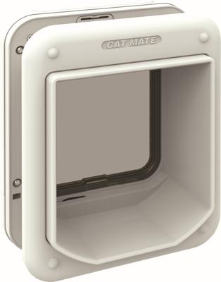 Cat Mate microchip kattenluik 85mm wit