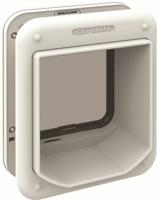 Cat Mate microchip kattenluik 85mm wit - thumbnail