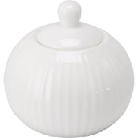 Suikerpot met deksel porselein doos a 6 - thumbnail