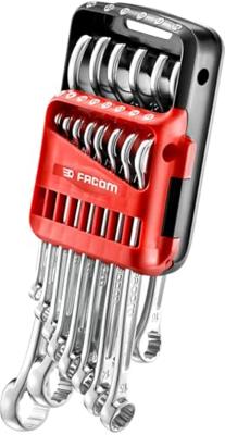Facom 440 - SET METRISCHE RINGSTEEKSLEUTELS IN HOUDER - 440.JP12APB