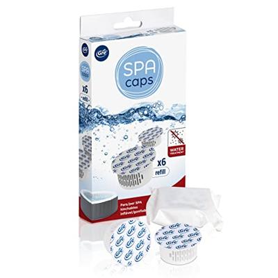 GRE SPA CAPS navullingen voor opblaasbare spa-desinfectie - Chloorvrij - 6 capsules
