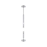 Paulmann Wire Corduo Wall Mount Set 94600 12V-kabelsysteemcomponenten Wandhouder Chroom (mat) - thumbnail