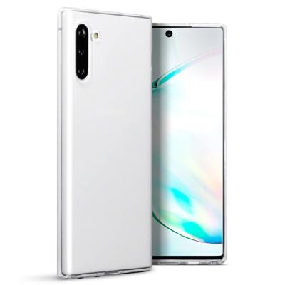 Qubits - Softcase hoes - Samsung Galaxy Note 10 - Transparant Qubits - Softcase hoes - Samsung Galaxy Note 10 - Transparant