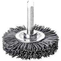 Lessmann Ronde borstel | d. 50 mm schacht 6 mm | SiC slijpborstels korreling 120 10 mm | 15000 min-¹ | 1 stuk - 415842 - 415842 - thumbnail