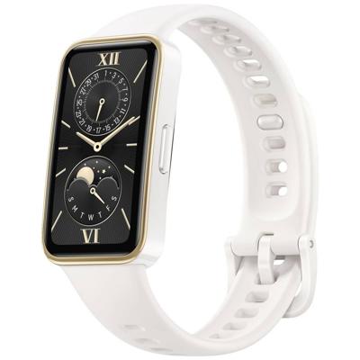 HUAWEI Band 9, comfortabel dragen, TruSleep 4.0, wetenschappelijk gebaseerde slaaptracking, tot 14 dagen batterijduur, 100 verschillende trainingsmodi, iOS en Android, Duitse versie, Dawn White