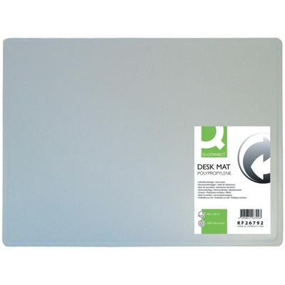 Q-CONNECT onderlegger, ft 53 x 40 cm, transparant