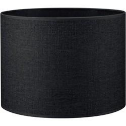 Home sweet home lampenkap Canvas 25 - zwart antraciet