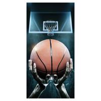 Basketbal Strandlaken 70 x 140 cm - thumbnail