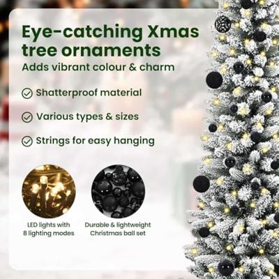 Kunstkerstboom met 150 LED Wit 150 cm PVC en Metaal en Plastic