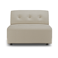 HKliving Vint bank middle Pure Ivory - thumbnail