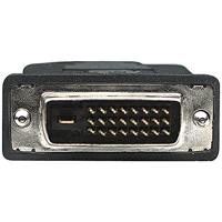 Manhattan 372503-CG HDMI-kabel HDMI / DVI Adapterkabel HDMI-A-stekker, DVI-D 24+1-polige stekker 1.80 m Zwart Schroefbaar - thumbnail