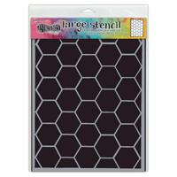 Ranger Ink Ranger • dylusions stencils large hexicomb - thumbnail