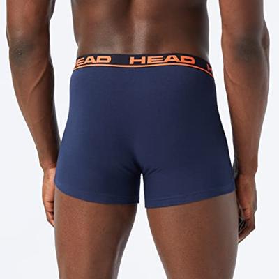 HEAD boxershort basic 2-pack blue / orange-XXL