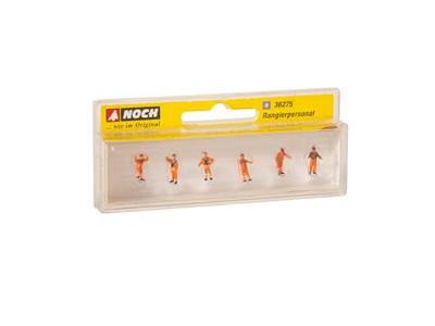 NOCH 36275 N Rangeerpersoneel figuren Geverfd, Staand