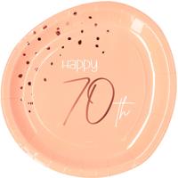 Borden 70 Jaar Elegant Blush (8st) - thumbnail