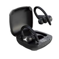 KSIX Sport Buds 2 draadloze sporthoofdtelefoon met Bluetooth 5.1 en microfoon, zweetbestendige sporthoofdtelefoon voor oproepen, muziek, tv en pc - thumbnail