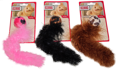KONG KAT WILD TAILS ASSORTI 23X4,5X4,5 CM KONG KAT WILD TAILS ASSORTI 23X4,5X4,5 CM