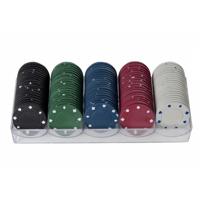 Fiches 40mm 100 stuks Verschillende Kleuren - thumbnail