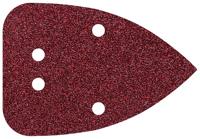 Wolfcraft 1763000 Multi-schuurpapier Met klittenband, Geperforeerd Korrelgrootte (num) 120 (l x b) 136 mm x 96 mm 10 stuk(s) - thumbnail