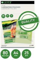 Leitz Eva lamineerhoes ft A4, 160 micron (2 x 80 micron), pak van 25 stuks - thumbnail