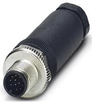 Phoenix Contact 1404419 Sensor/actuator connector, niet geassembleerd M12 Aantal polen (sensoren): 12 Stekker, recht 1 stuk(s) Piece - thumbnail