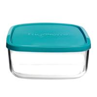 Bormioli Rocco Vershoudbakje Frigoverre - Glas - Blauw 22 x 22 x 8 cm / 3.3 liter - thumbnail