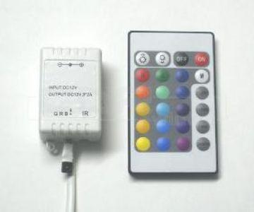 Enzo LED RGB Controller wit met IR bediening - 4379920