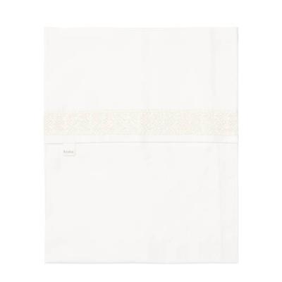 Koeka baby wieglaken Nostalgia 80x100 off white Koeka baby wieglaken Nostalgia 80x100 off white