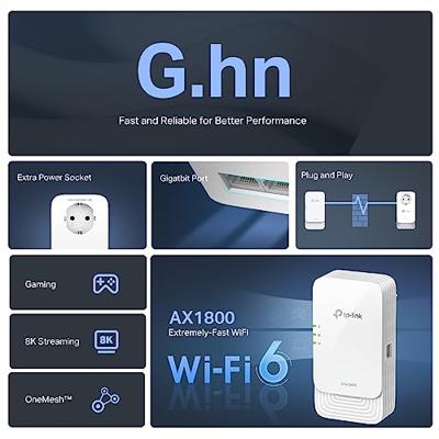 TP-Link PGW2440 KIT PowerLine-netwerkadapter 1428 Mbit/s Ethernet LAN Wifi Wit TP-Link PGW2440 KIT PowerLine-netwerkadapter 1428 Mbit/s Ethernet LAN Wifi Wit